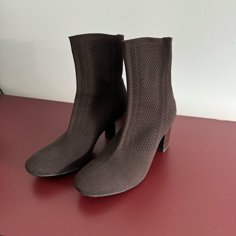 Brown Sock Boots